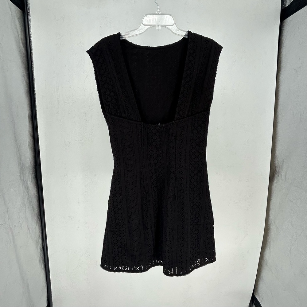 free People Remember Me Sleeveless Mini Dress Embroidered Detail  size medium